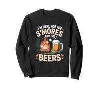 Je suis là pour les S'mores et les bières Sweatshirt