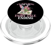 Je suis là pour The Fairy Tale Ending Design Fairy Women PopSockets PopGrip pour MagSafe