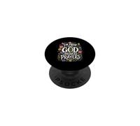 Je suis la Preuve Que Dieu répond aux prières des chrétiens PopSockets PopGrip Adhésif