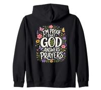 Je suis la Preuve Que Dieu répond aux prières des chrétiens Sweat à Capuche