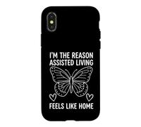 Je suis la Raison pour laquelle l'aide à la Vie Autonome se Sent comme chez soi Coque pour iPhone X/XS