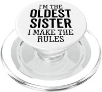 Je suis la sœur aînée, Je Fais en sorte Que Les règles soient drôles PopSockets PopGrip pour MagSafe