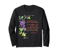 Je suis la Vigne, Vous êtes Les sarments (Jean 15, 5) Manche Longue