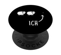 Je suis Le brebis Noire PopSockets PopGrip Adhésif