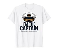 Je suis Le Capitaine, drôle, épouse, Mari, Humour T-Shirt