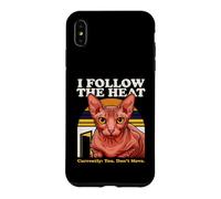 Je suis Le Chat Heat Sphynx, actuellement, Vous ne bougez Pas Coque pour iPhone XS Max