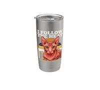 Je suis le chat Heat Sphynx, actuellement, vous ne bougez pas Gobelet isotherme en acier inoxydable double paroi
