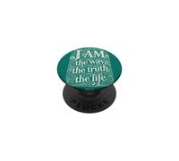 Je suis Le Chemin, la vérité et la Vie Jean 14:6 Bible PopSockets PopGrip Adhésif