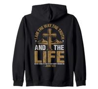 Je suis Le Chemin, La Vérité Et La Vie - Jean 14:6 Sweat à Capuche