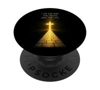 Je suis Le Chemin, la vérité et la Vie puissante Jean 146 PopSockets PopGrip Adhésif