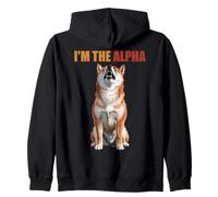 Je suis Le Chien Alpha Shiba Inu, Un Leader Fort, Un état Sweat à Capuche