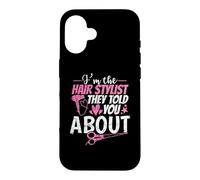 Je suis Le Coiffeur Qui Vous a parlé de Hairdresser Coque pour iPhone 16