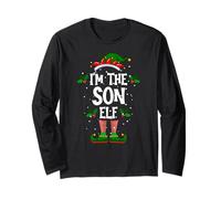 Je suis Le Costume de dernière Minute de Fils Holiday Elf Manche Longue