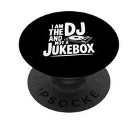 Je suis Le DJ, Pas Un Juke-Box PopSockets PopGrip Adhésif