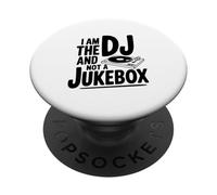 Je suis Le DJ, Pas Un Juke-Box PopSockets PopGrip Adhésif