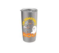 Je suis le fantôme d'Halloween le plus drôle de quelqu'un Gobelet isotherme en acier inoxydable double paroi