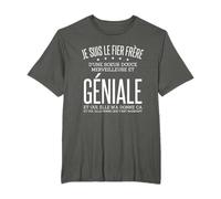 Je Suis Le Fier Frère D'une Douce Cadeau De Soeur Pour Frère T-Shirt