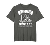 Je Suis Le Fier Frère D'une Douce Cadeau De Soeur Pour Frère T-Shirt