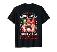 Je suis Le Gamer GNOME, J'Ai mis Mon Jeu en Pause, mème de T-Shirt