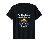 Je suis Le héros, Mon Code mérite Un Design de Super-héros en Pixels T-Shirt
