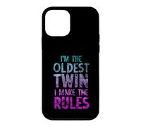 Je suis Le jumeau Le Plus âgé, Je Fais en sorte Que Les règles soient drôles Coque pour iPhone 12 Mini