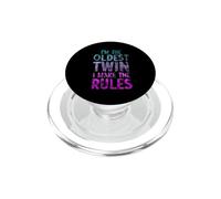 Je suis Le jumeau Le Plus âgé, Je Fais en sorte Que Les règles soient drôles PopSockets PopGrip pour MagSafe