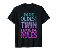 Je suis Le jumeau Le Plus âgé, Je Fais en sorte Que Les règles soient drôles T-Shirt