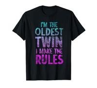 Je suis Le jumeau Le Plus âgé, Je Fais en sorte Que Les règles soient drôles T-Shirt Graphique avec Valeur
