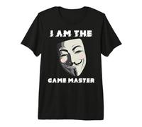 Je suis Le maître du Jeu Hacker Anonyme Informatique piratage Informatique T-Shirt Haut de Gamme