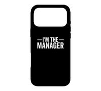 Je suis Le Manager, Funny Boss, appréciation du Milieu de Travail Coque pour iPhone 17 Pro Max