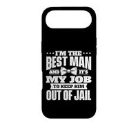 Je suis Le Meilleur Homme et C'est Mon Travail de l'empêcher d'aller en Prison Coque pour iPhone Air