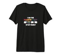 Je suis Le Mouton Arc-en-Ciel de ma Famille, Je suis Le Mois de la fierté, Je suis LGBTQ T-Shirt Haut de Gamme