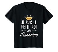 Je Suis Le Petit Roi De Ma Marraine Beau Baptême T-Shirt