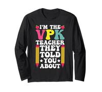 Je suis Le Professeur VPK Dont Ils Vous Ont parlé Manche Longue