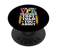 Je suis Le Professeur VPK Dont Ils Vous Ont parlé PopSockets PopGrip Adhésif