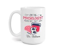 Je Suis Le Psychologue, Vous Ne L'Êtes Pas. Tasse À Café Unique Mug Durable Tasse À Thé Cadeaux Fantaisie Pour Pâques Anniversaire Collègue 330Ml