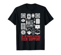 Je suis le responsable informatique non rémunéré du soutien technique de ma famille T-Shirt