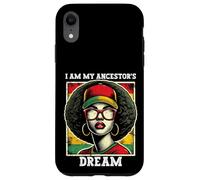 Je suis le rêve de mon ancêtre : émancipation des femmes noires | Afro Pride Coque pour iPhone XR