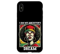 Je suis le rêve de mon ancêtre : émancipation des femmes noires | Afro Pride Coque pour iPhone XS Max