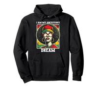Je suis le rêve de mon ancêtre : émancipation des femmes noires | Afro Pride Sweat à Capuche