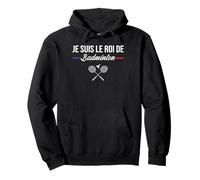Je suis Le Roi de Badminton Joueur de Badminton Bad Humour Sweat à Capuche