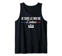 Je suis Le Roi de Échec échiquier Joueur Échecs Chess Drôle Débardeur