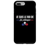 Je suis le roi de les boules La Pétanque bouliste fans Drôle Coque pour iPhone 7 Plus/8 Plus