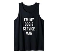 Je suis Le serviteur de Mon Chien, Un Amoureux des Animaux de Compagnie drôle Débardeur