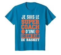 Je Suis Le Super Coach D'Une Dream Team De Basket Basketball T-Shirt