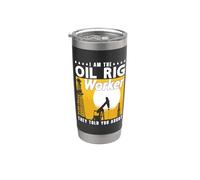 Je suis le travailleur de la plate-forme pétrolière Roughneck Workers, le champ pétrolifère Gobelet isotherme en acier inoxydable double paroi