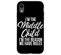 Je suis l'enfant du Milieu, Je suis la Raison pour laquelle Nous Avons des règles, sœur Coque pour iPhone XR