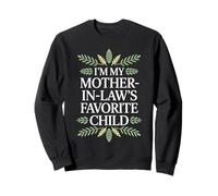 Je suis l'enfant préféré de ma Belle-mère, la Famille des Hommes et des Femmes Amusants Sweatshirt