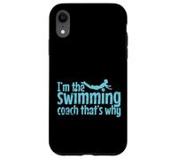 Je suis l'entraîneur de natation, c'est pourquoi Coque pour iPhone XR