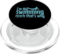Je suis l'entraîneur de natation, c'est pourquoi PopSockets PopGrip pour MagSafe